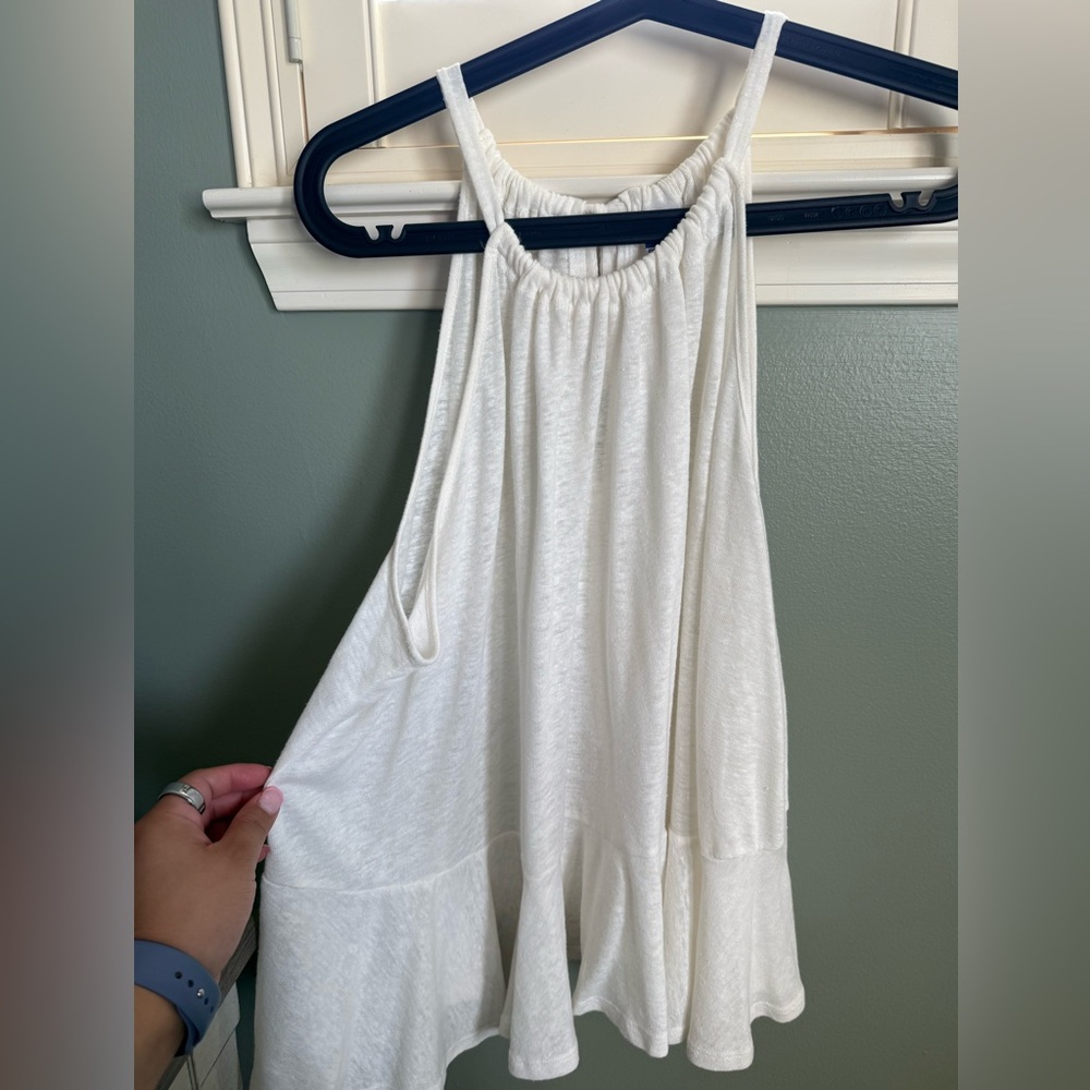 Old Navy Off- white halter top XL